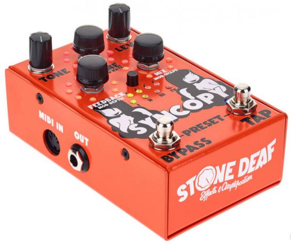 Reverb, delay & echo effect pedal Stone deaf Syncopy Analog Delay
