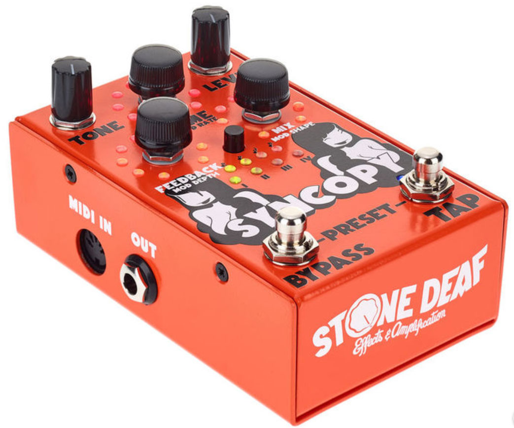 Stone Deaf Syncopy Analog Delay - Reverb, delay & echo effect pedal - Variation 2