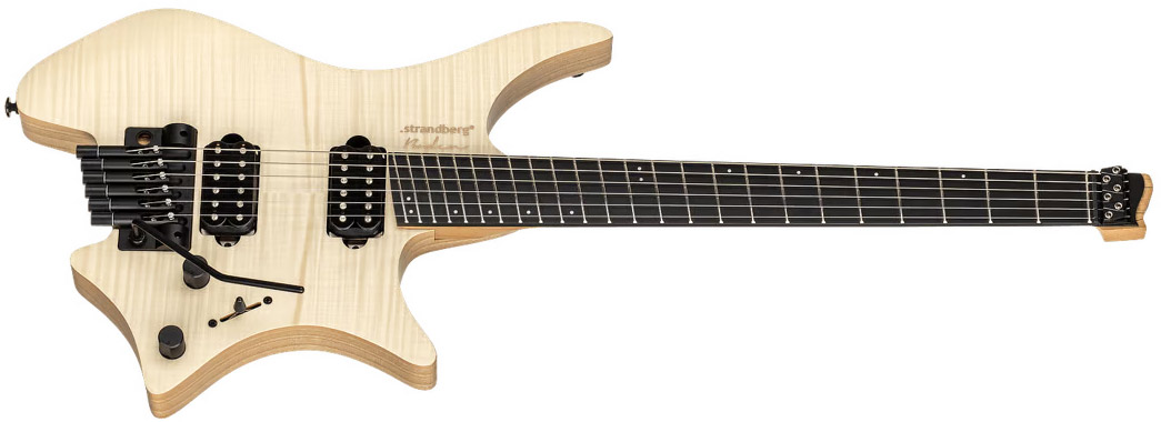 Strandberg Boden Prog Nx 6c Multiscale 2h Ht Ric - Natural Flame - Multi-Scale Guitar - Variation 1