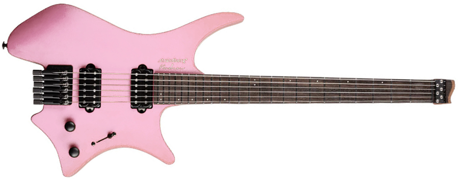 Strandberg Boden Essential 6 2h Ht Rw - Coral Pink - Metal electric guitar - Main picture