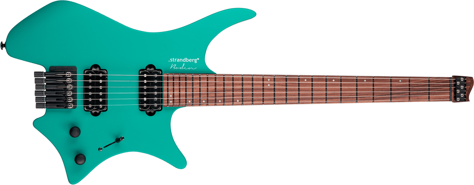 Strandberg Boden Essential 6 2h Ht Rw - Transformative Teal - Metal electric guitar - Main picture