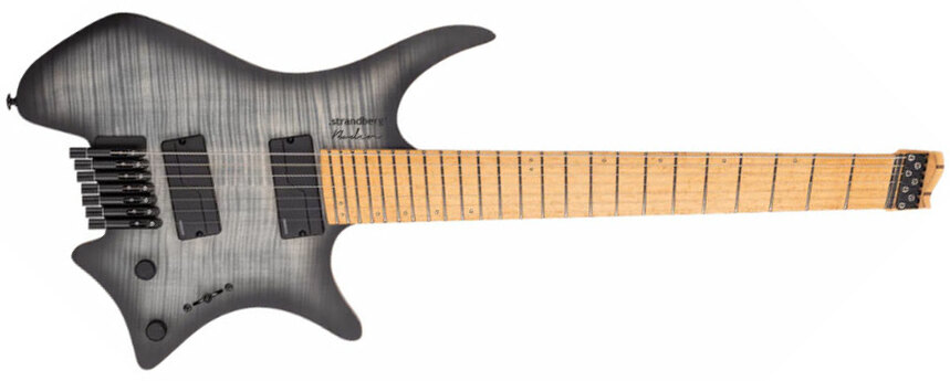 Strandberg Boden Original Nx 7c Multiscale 2h Fishman Fluence Modern Ht Mn - Charcoal Black - Multi-Scale Guitar - Main picture