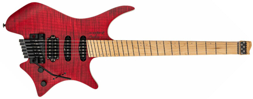 Strandberg Boden Standard Nx 6c Tremolo Multiscale Hss Mn - Red - Multi-Scale Guitar - Main picture