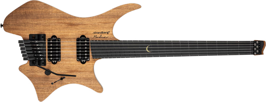 Strandberg Plini Edition Boden Prog Nx6 2h Trem Eb - Natural - Multi-Scale Guitar - Main picture