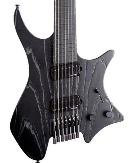 Multi-scale guitar Strandberg Boden Singularity NX7 7-String - Pitch black