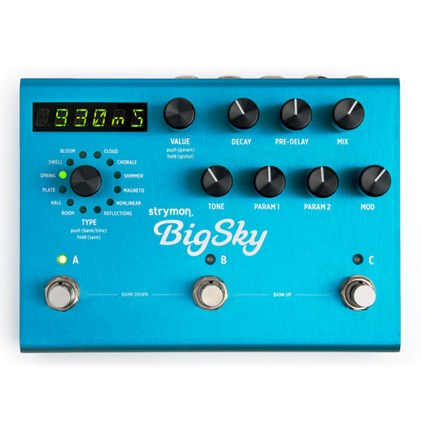 Strymon Bigsky Multidimensional Reverb - - Reverb, delay & echo effect pedal - Variation 1