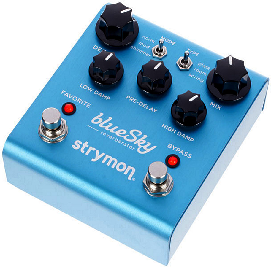 Strymon Bluesky Reverberator - Reverb, delay & echo effect pedal - Variation 1