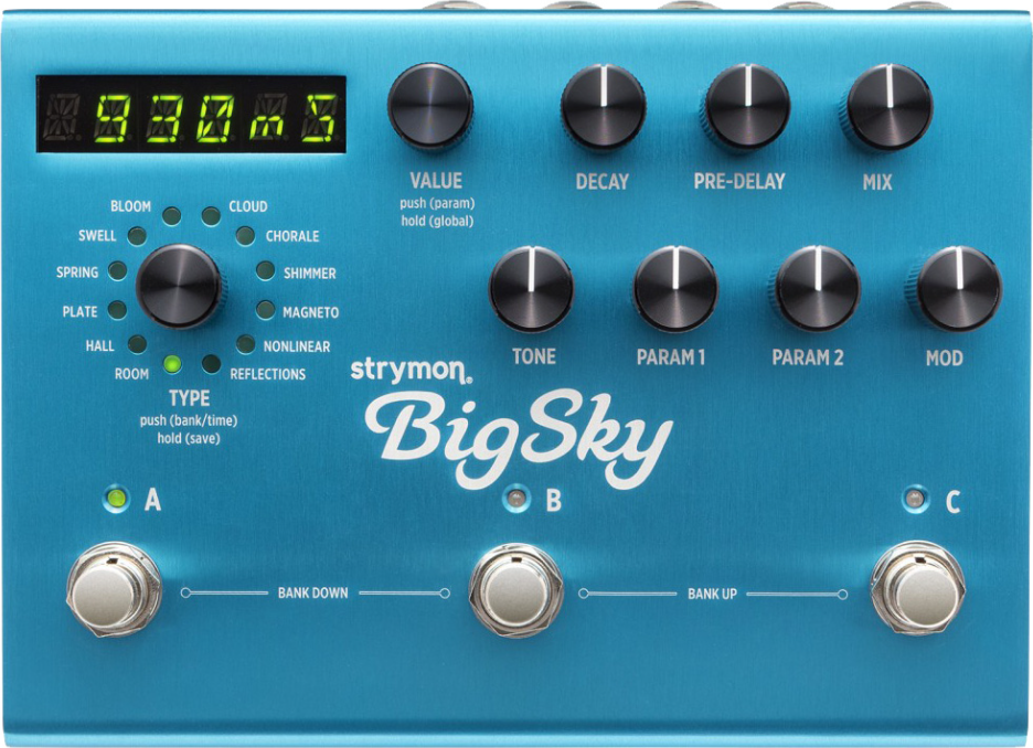 Strymon Bigsky Multidimensional Reverb - - Reverb, delay & echo effect pedal - Main picture