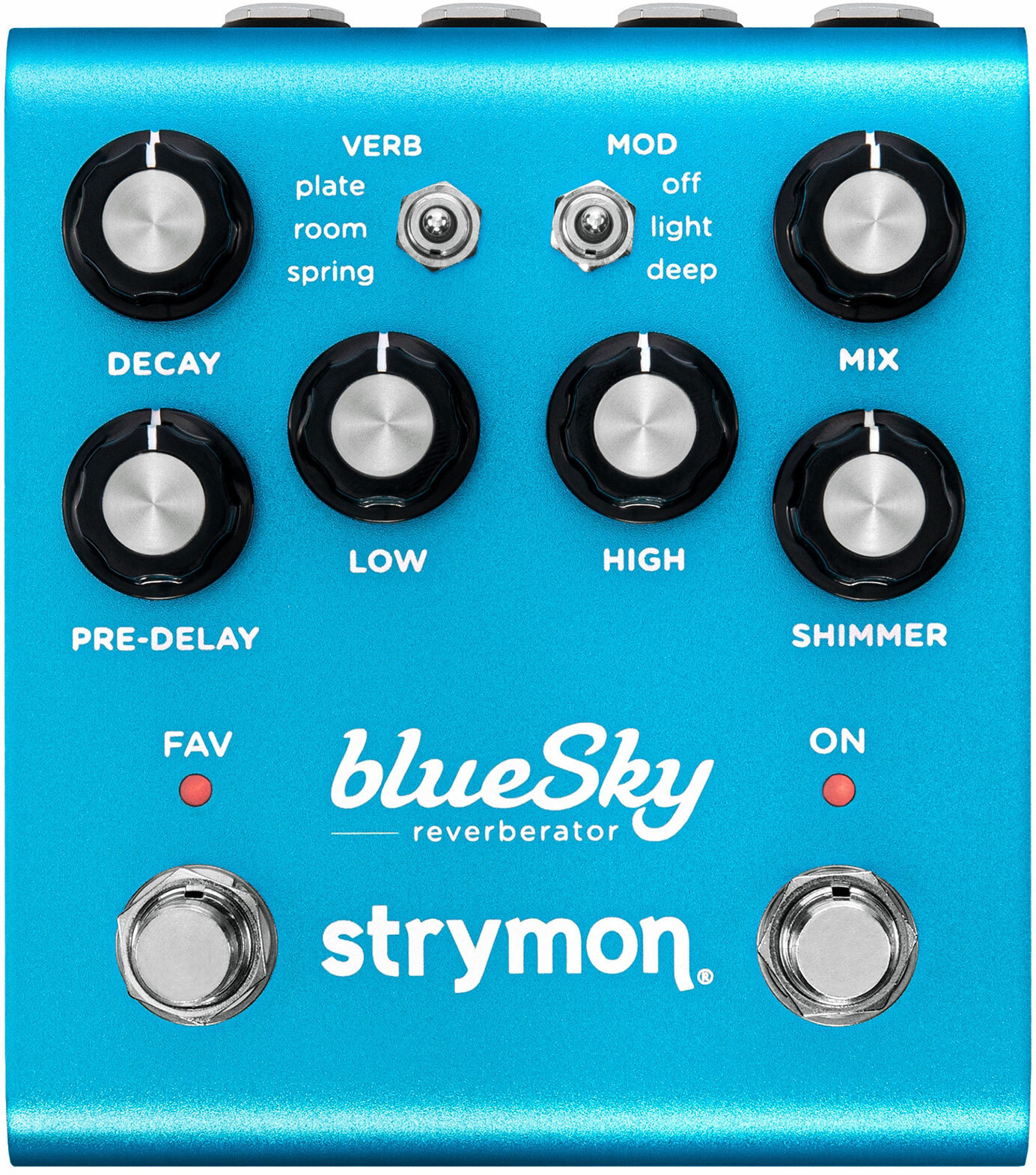 Strymon Bluesky Reverberator V2 - Reverb, delay & echo effect pedal - Main picture