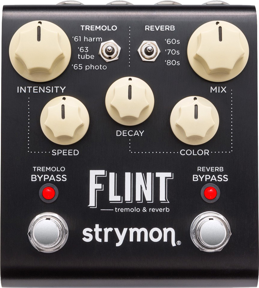 Strymon Flint Tremolo & Reverb - Modulation, chorus, flanger, phaser & tremolo effect pedal - Main picture