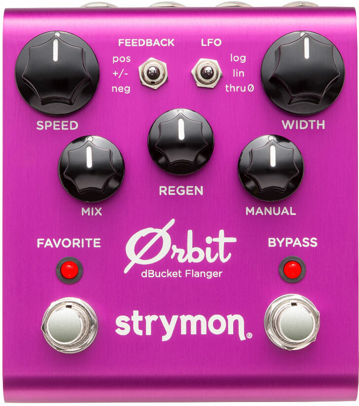 Strymon Orbit Dbucket Flanger - Modulation, chorus, flanger, phaser & tremolo effect pedal - Main picture