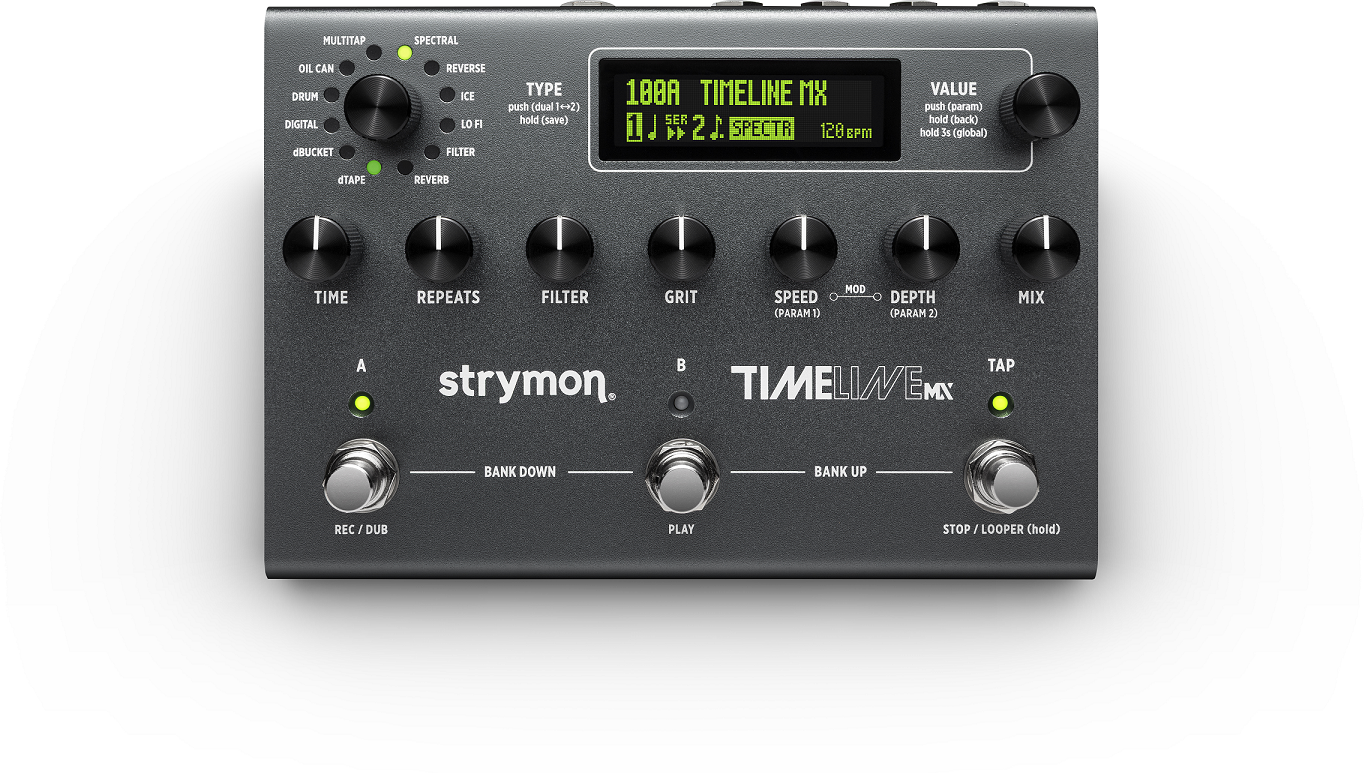 Strymon Timeline Mx - Reverb, delay & echo effect pedal - Main picture
