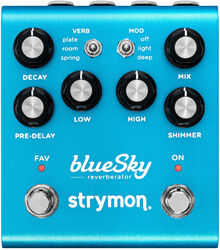 Reverb, delay & echo effect pedal Strymon BlueSky Reverberator V2