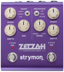 Modulation, chorus, flanger, phaser & tremolo effect pedal Strymon Zelzah Multidimensional Phaser