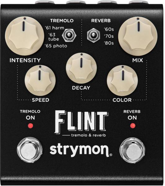 Modulation, chorus, flanger, phaser & tremolo effect pedal Strymon Flint Tremolo & Reverb V2