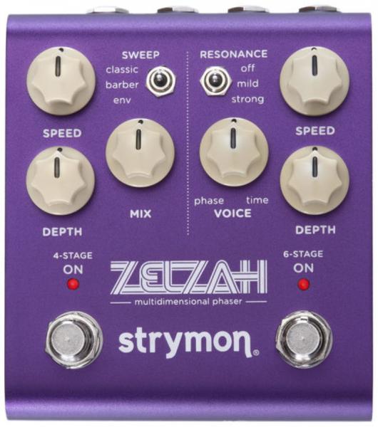 Modulation, chorus, flanger, phaser & tremolo effect pedal Strymon Zelzah Multidimensional Phaser