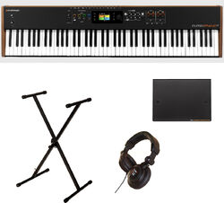 Stage keyboard Studiologic Numa X GT + Support Computer + Stand X + Casque