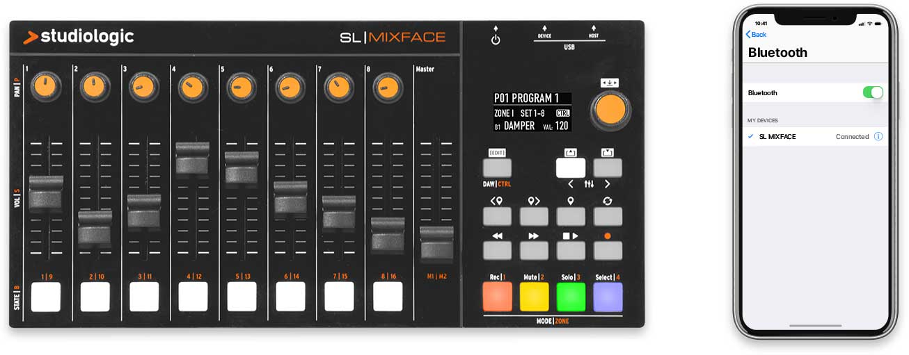 Studiologic Sl Mixface - Midi controller - Variation 4