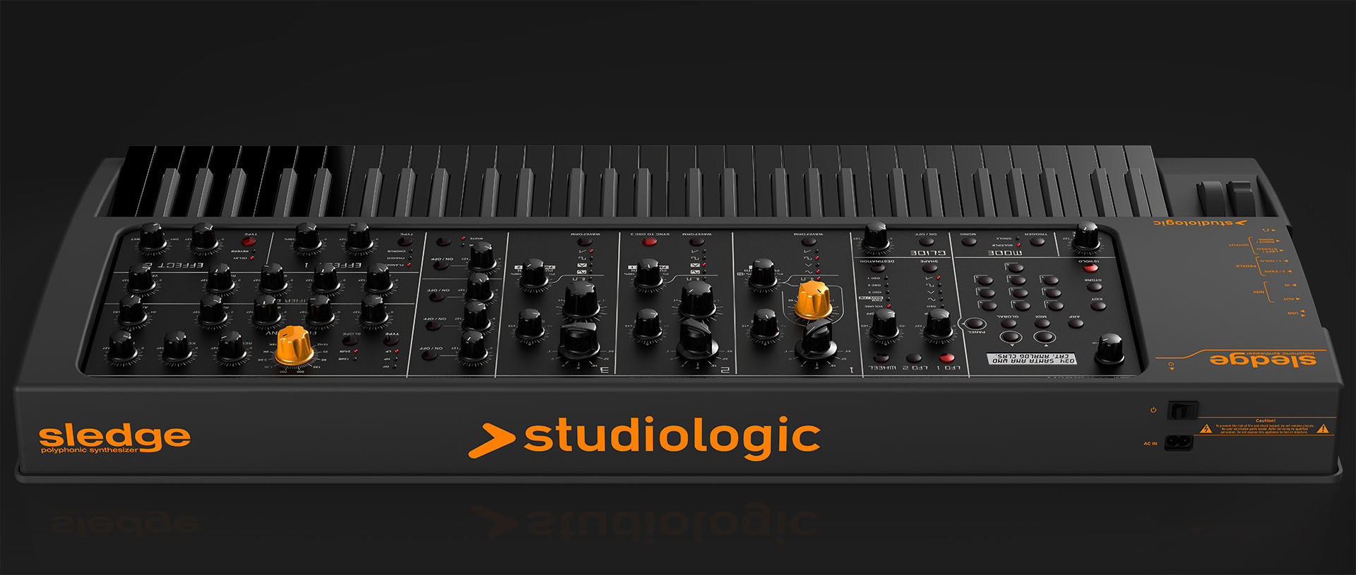 Studiologic Sledge Black Edition - Synthesizer - Variation 1