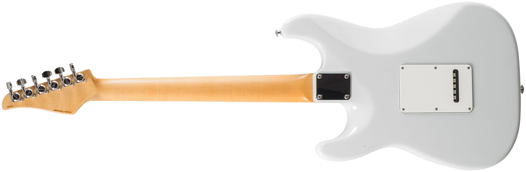 Suhr Classic S 01-cls-0009 Hss Trem Rw - Olympic White - Str shape electric guitar - Variation 1