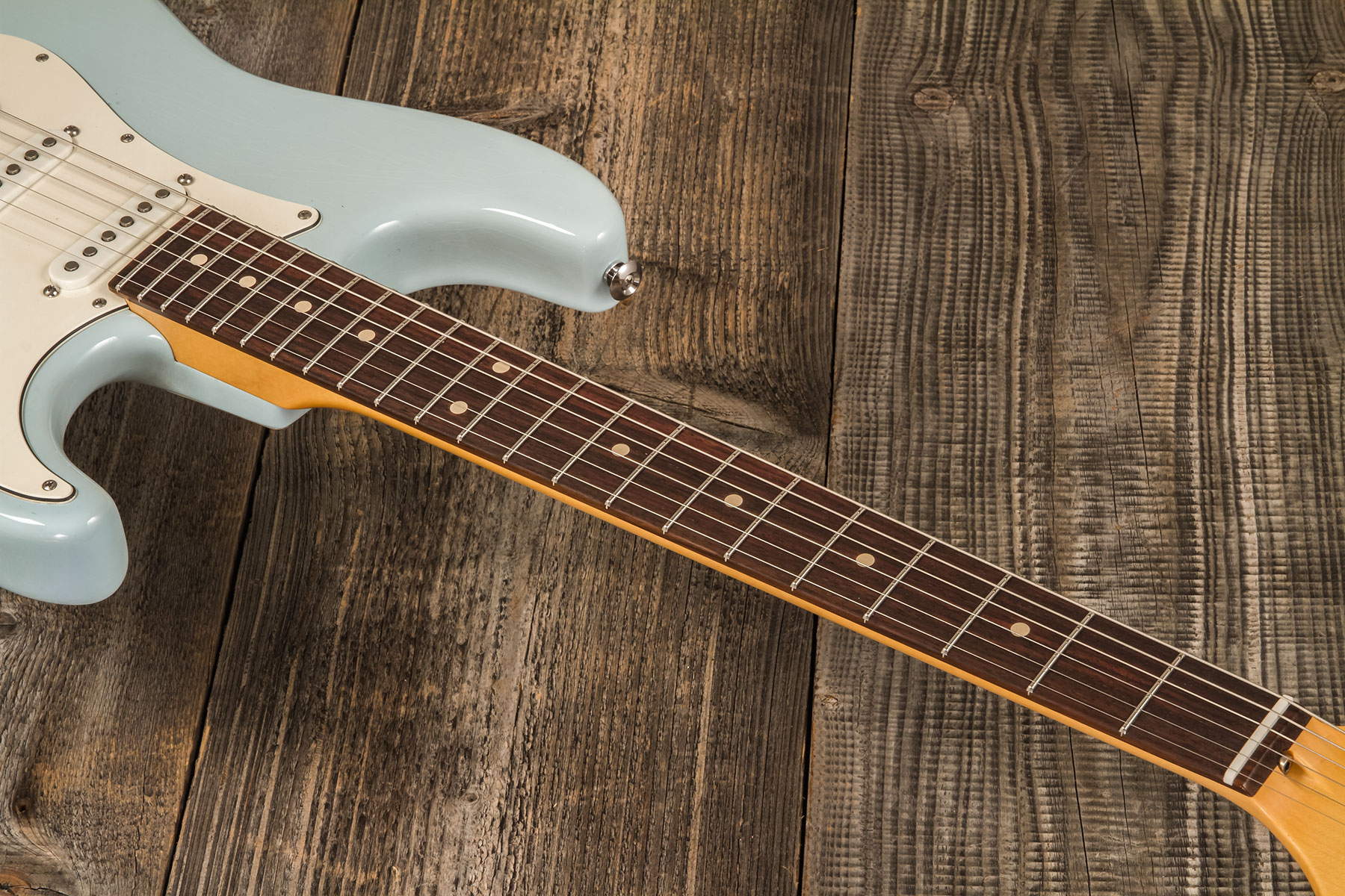 Suhr Classic S 01-cls-0013 Hss Trem Rw - Sonic Blue - Str shape electric guitar - Variation 9