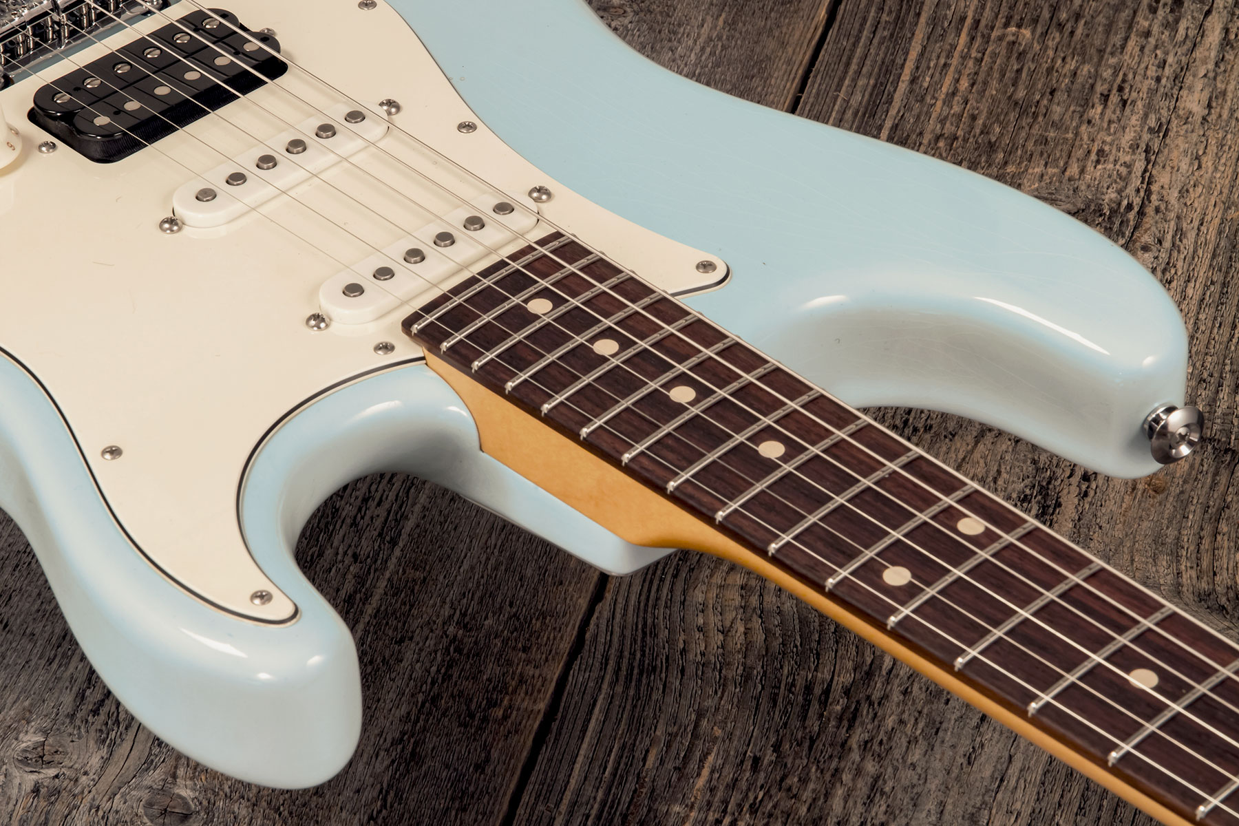 Suhr Classic S 01-cls-0013 Hss Trem Rw - Sonic Blue - Str shape electric guitar - Variation 8