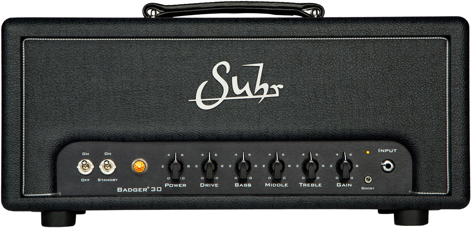 Suhr Badger 30 Black Head 25w - Electric guitar amp head - Main picture