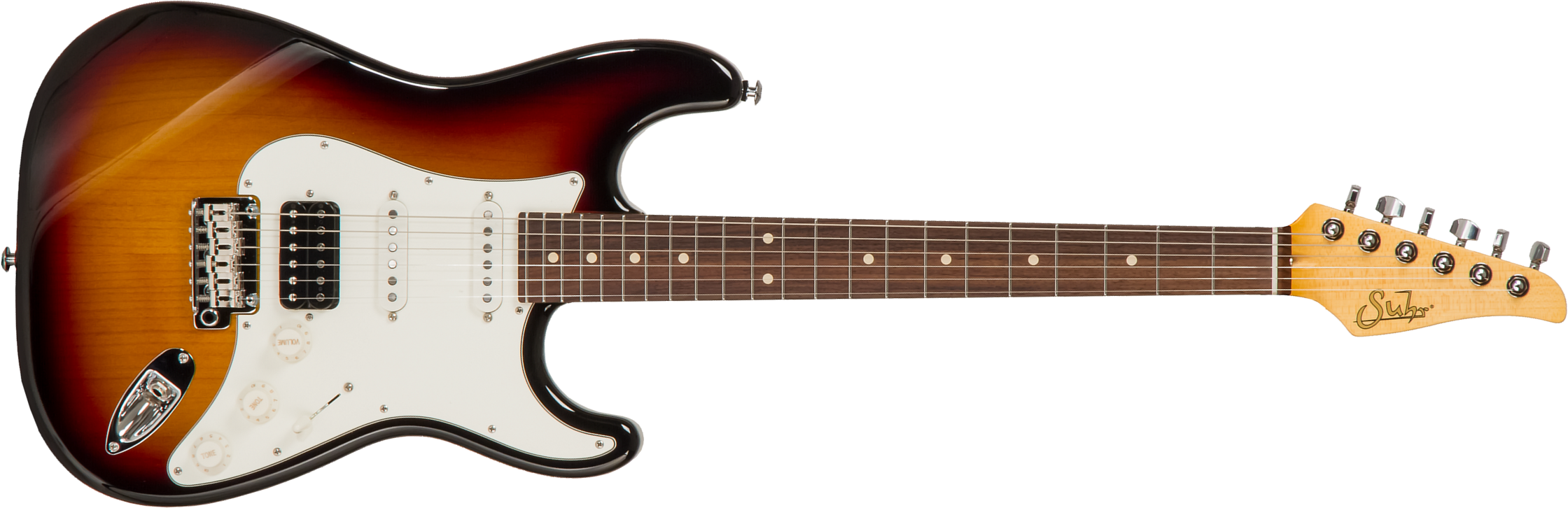 Suhr Classic S 01-cls-0001 Hss Trem Rw #70248 - 3 Tone Burst - Str shape electric guitar - Main picture