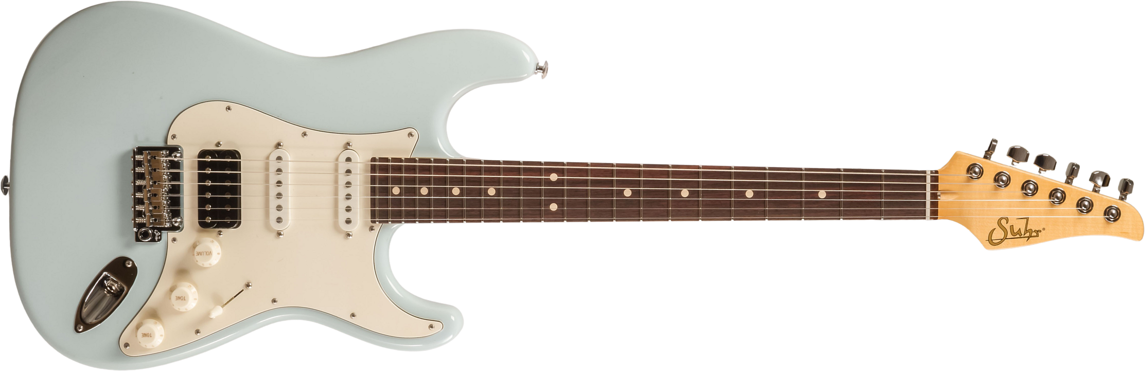 Suhr Classic S 01-cls-0013 Hss Trem Rw - Sonic Blue - Str shape electric guitar - Main picture