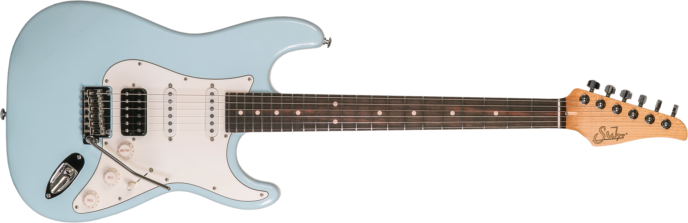 Suhr Classic S Antique 01-csa-0013 Hss Trem Rw - Light Aging Sonic Blue - Str shape electric guitar - Main picture