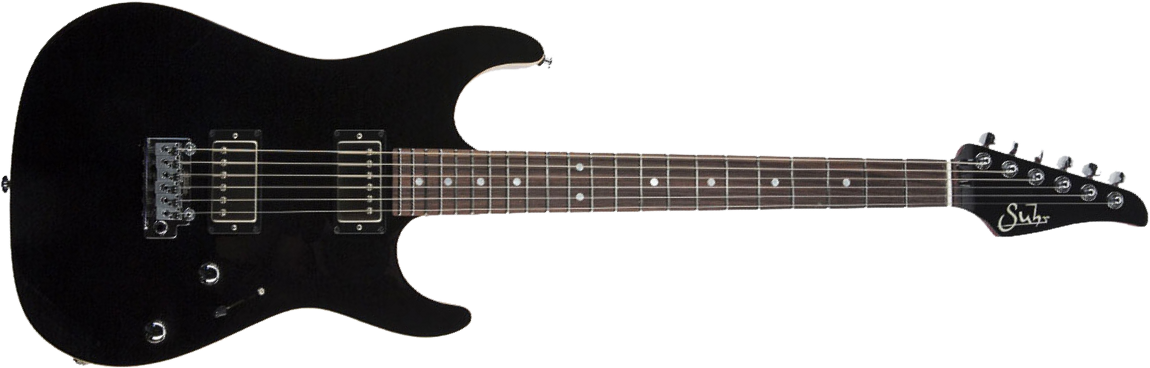 Suhr Pete Thorn Standard 01-sig-0007 Signature 2h Trem Rw - Black - Str shape electric guitar - Main picture