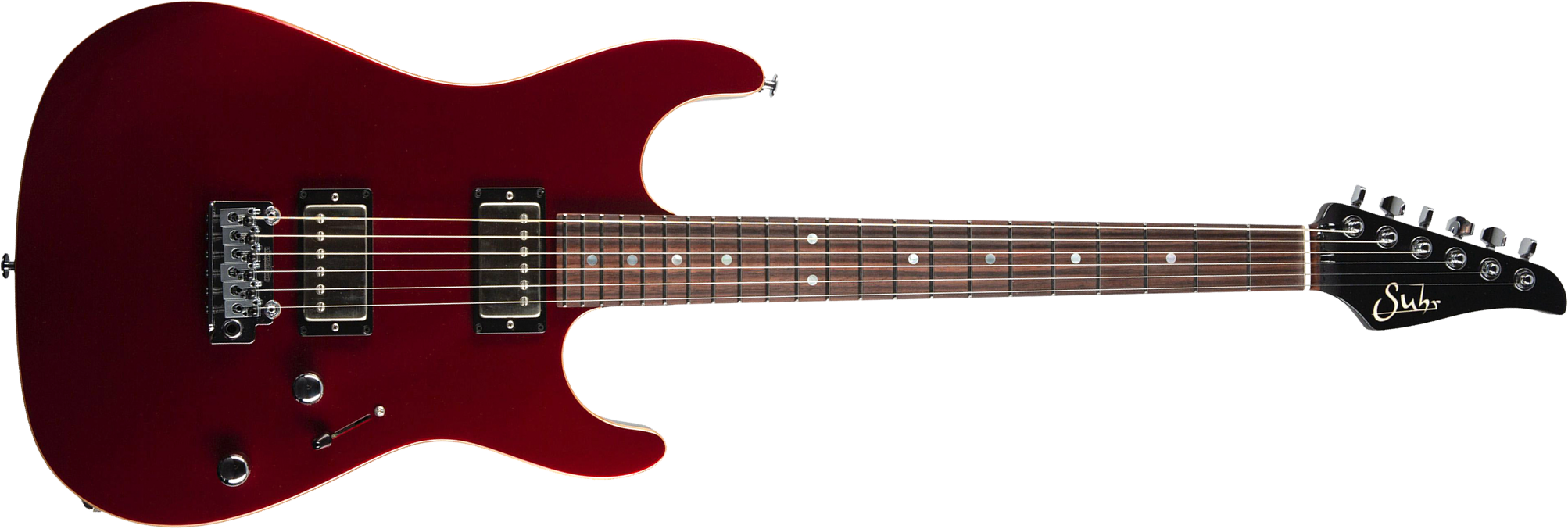 Suhr Pete Thorn Standard 01-sig-0029 Signature 2h Trem Rw - Garnet Red - Str shape electric guitar - Main picture