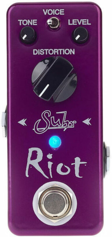 Suhr Riot Distorsion Mini - Overdrive, distortion & fuzz effect pedal - Main picture