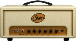 Electric guitar amp head Suhr Badger 30 Cream