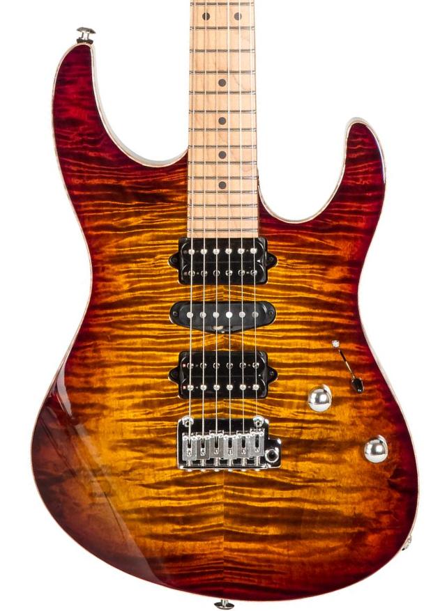 Str shape electric guitar Suhr                           Modern Plus 01-MDP-0049 #72943 - Bengal burst
