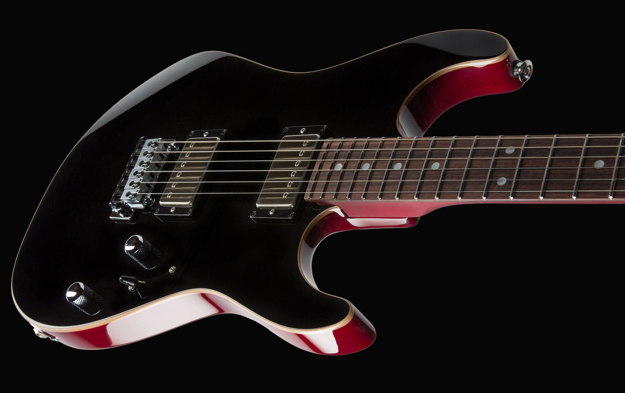 Suhr Pete Thorn Standard 01-sig-0007 Signature 2h Trem Rw - Black - Str shape electric guitar - Variation 1