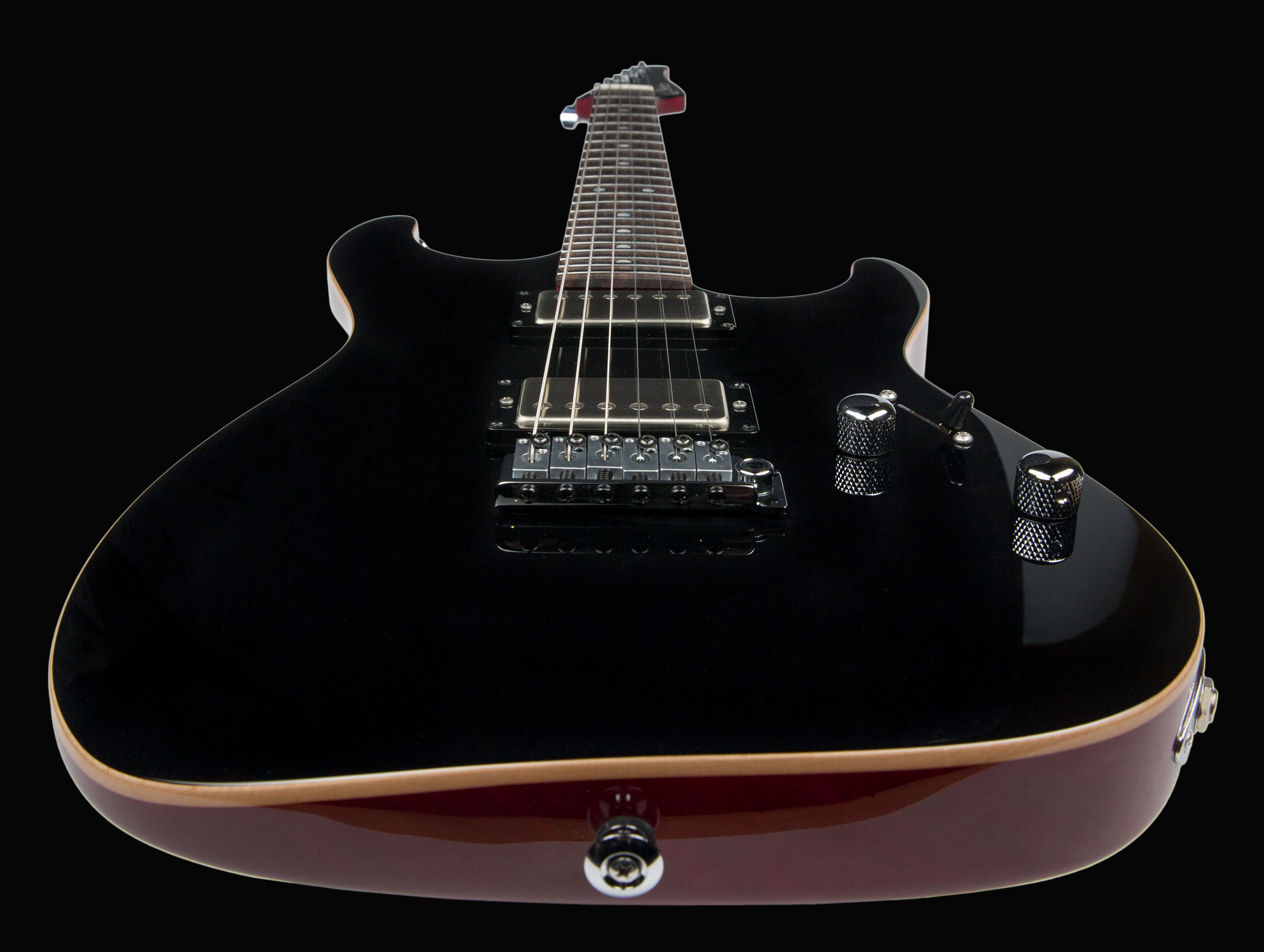 Suhr Pete Thorn Standard 01-sig-0007 Signature 2h Trem Rw - Black - Str shape electric guitar - Variation 2