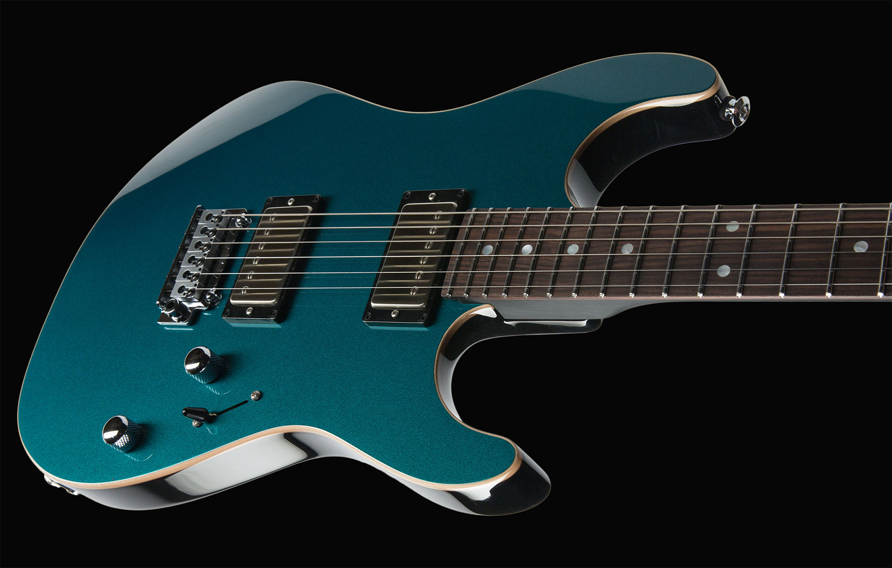 Suhr Pete Thorn Standard 01-sig-0012 Signature 2h Trem Rw - Ocean Turquoise Metallic - Str shape electric guitar - Variation 3