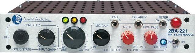 Summit 2ba 221 - Preamp - Main picture