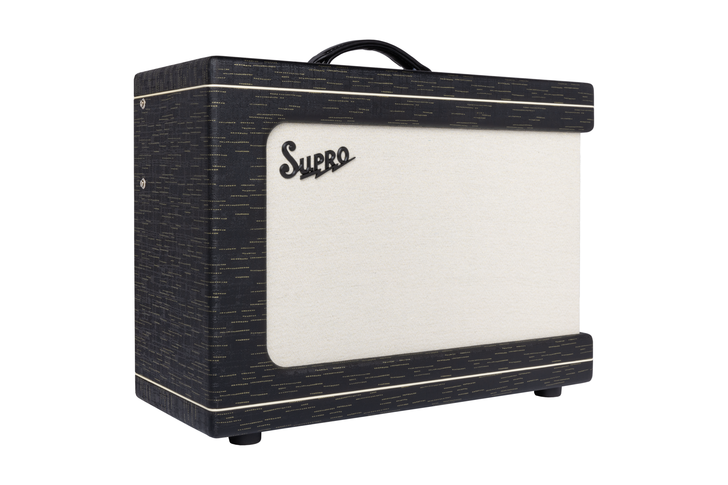 Supro Ambassador Custom Black Gold Scandia 2x10 50w - Electric guitar combo amp - Variation 1