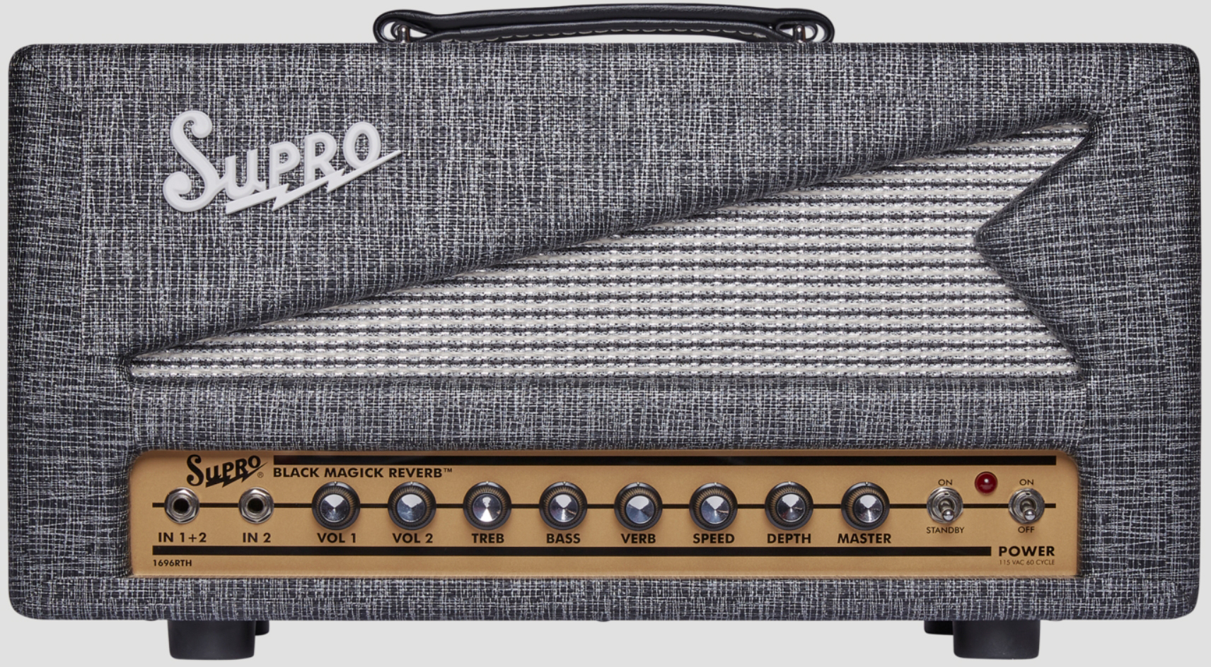 Supro Black Magick Reverb Head 25w 6973 - Electric guitar amp head - Variation 1