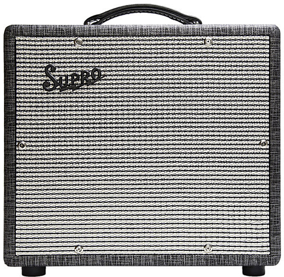 Supro 1610rt Comet 6-14w 1x10 Black Rhino Hide - Electric guitar combo amp - Main picture