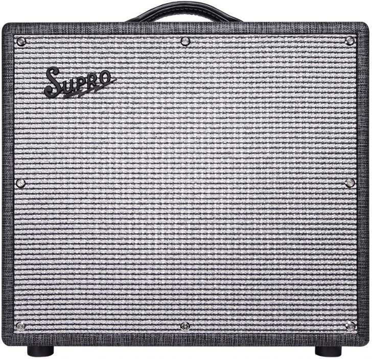 Supro 1696rt Black Magic Reverb Combo Legend 25w 1x12 - Electric guitar combo amp - Main picture