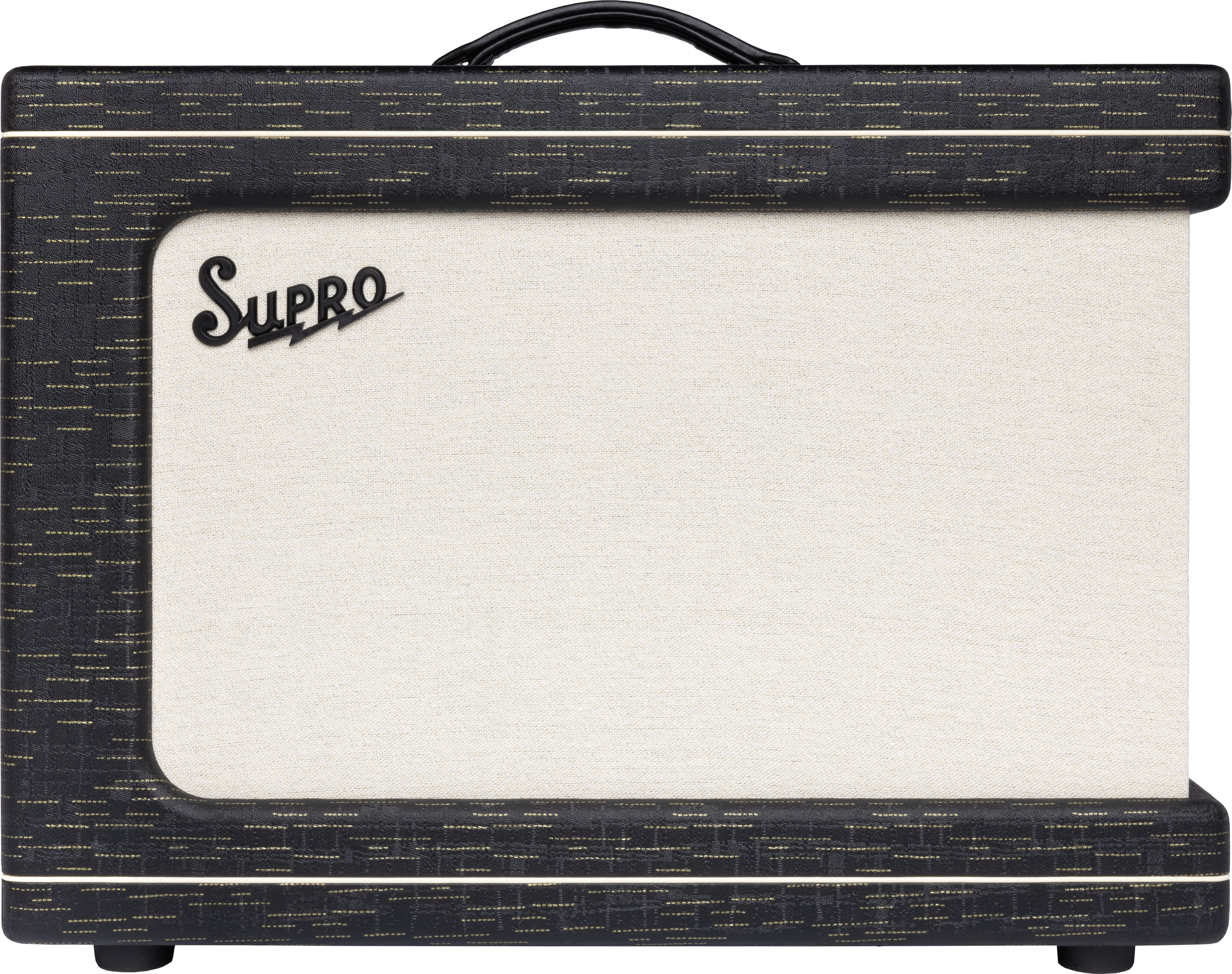 Supro Ambassador Custom Black Gold Scandia 2x10 50w - Electric guitar combo amp - Main picture