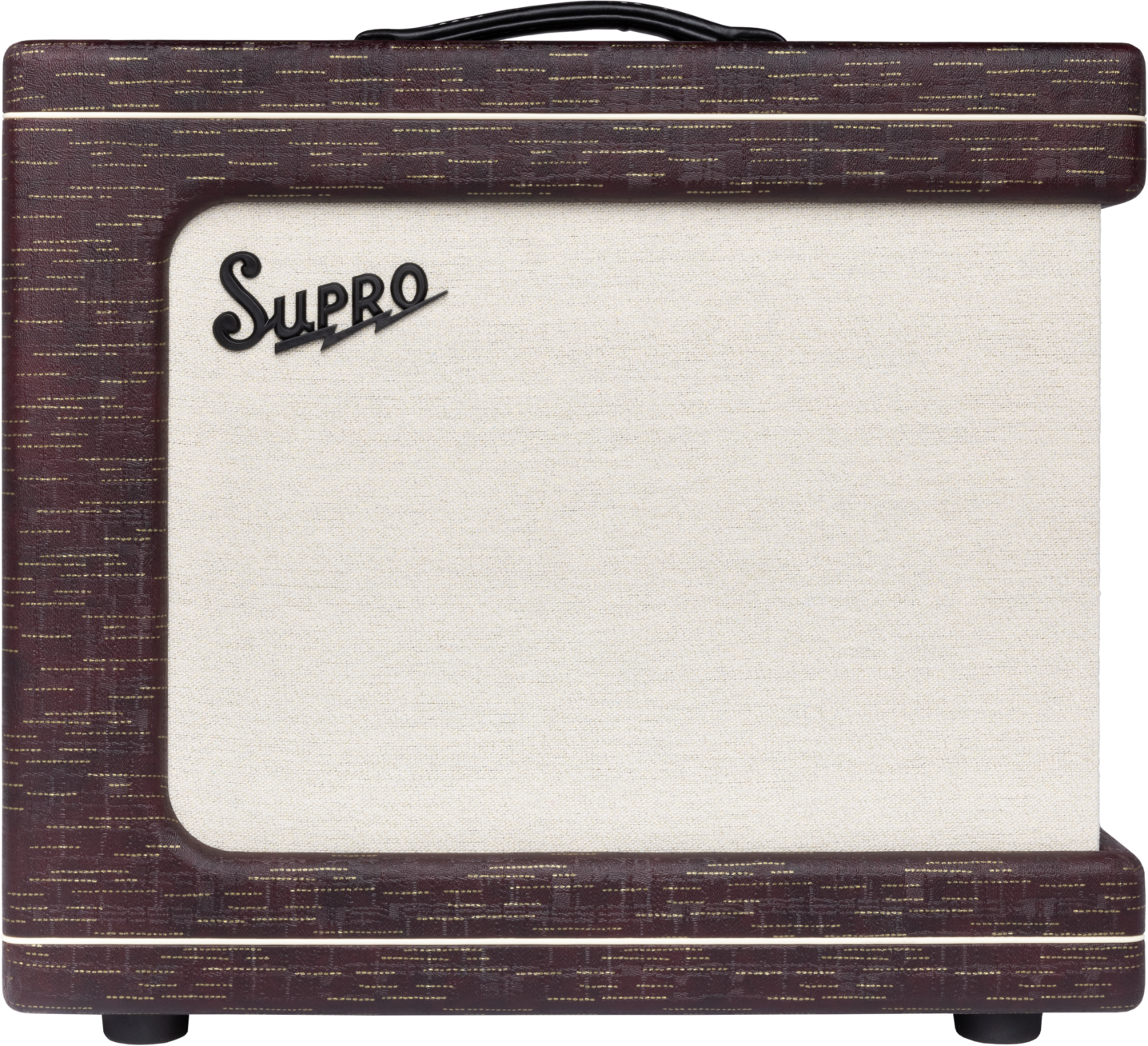 Supro Delegate Custom Burgundy Gold Scandia 1x12 25w - Electric guitar combo amp - Main picture