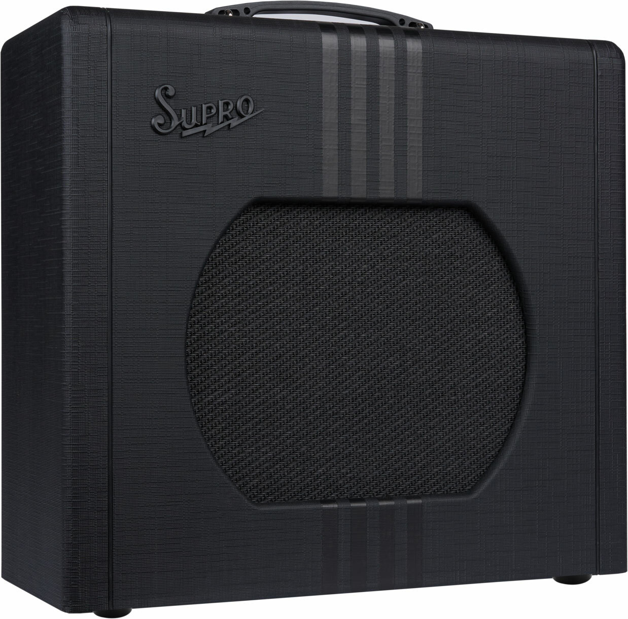 Supro Delta King 12 Combo 15w 1x12 Black/black - Electric guitar combo amp - Main picture