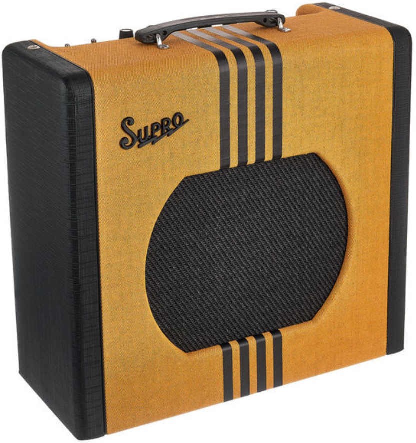 Supro Delta King Combo 12 15w 1x12 Tweed/black - Electric guitar combo amp - Main picture