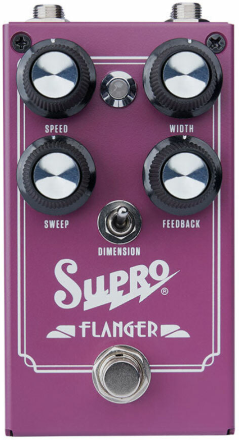 Supro Flanger - Modulation, chorus, flanger, phaser & tremolo effect pedal - Main picture