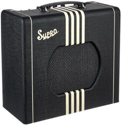 Electric guitar combo amp Supro Delta King 10 - Black/Cream