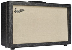 Electric guitar combo amp Supro Royale 2x12 1933R - Black Scandia